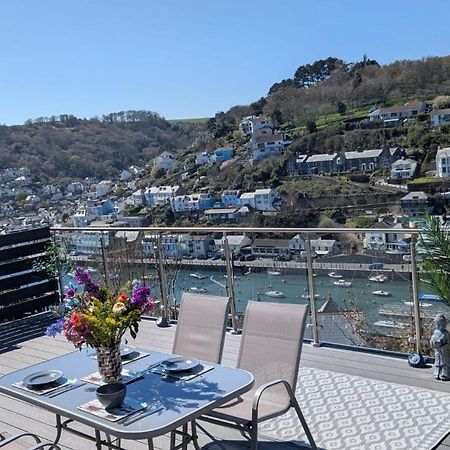 The Hillocks, Looe - Two Bedroom House With Fabulous Views Of Looe Town And Harbour Exterior foto