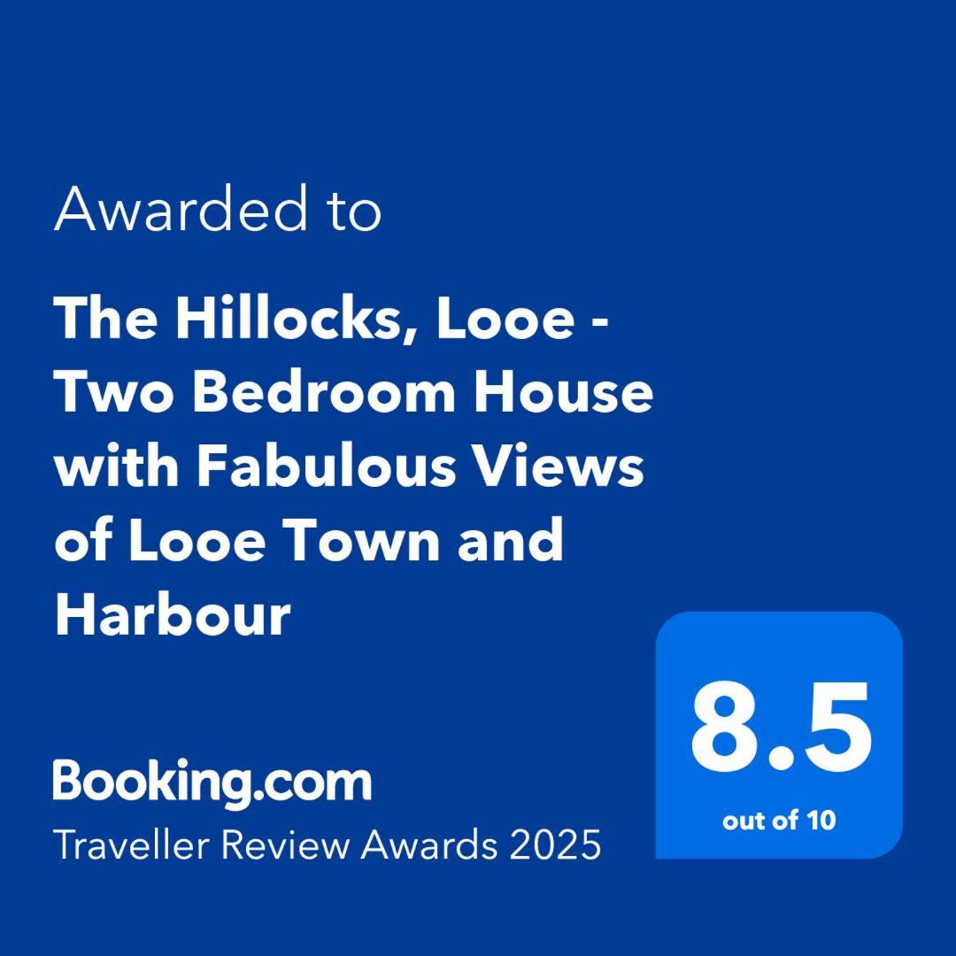 The Hillocks, Looe - Two Bedroom House With Fabulous Views Of Looe Town And Harbour Exterior foto